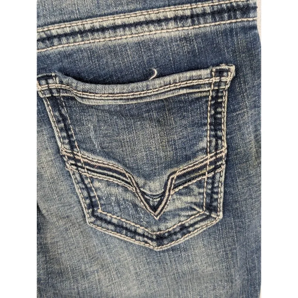 BKE Alec Straight Stretch Jeans Blue Men's/Boys Size 27R